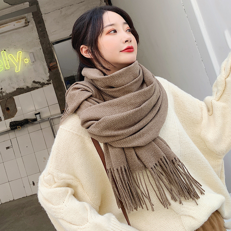 VISROVER 신상 20가지 색상 여성 겨울 스카프  - Cashmere Scarf Wrap 리뷰 및 가격