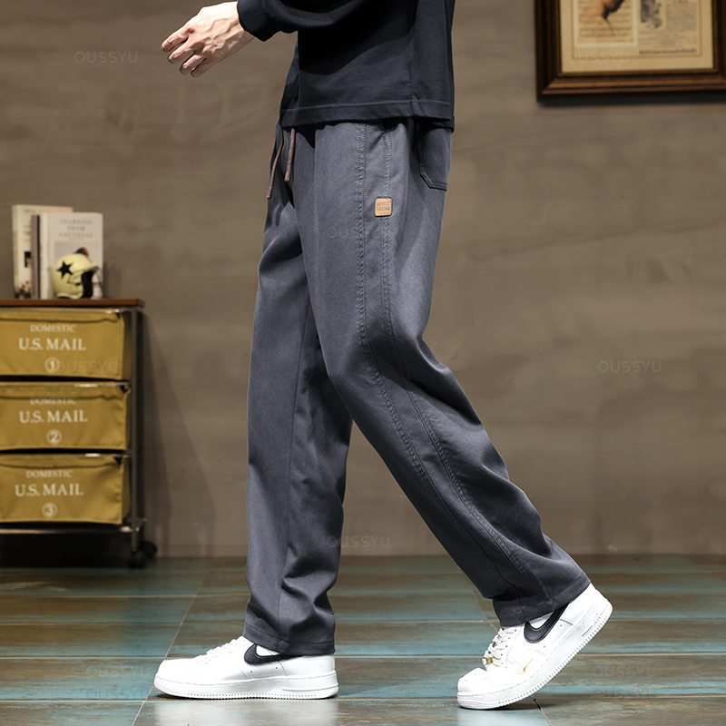 남성용 부드러운 리오셀 원단 바지, 두껍고 느슨한 스트 - Winter Clothing Brand 리뷰 및 가격