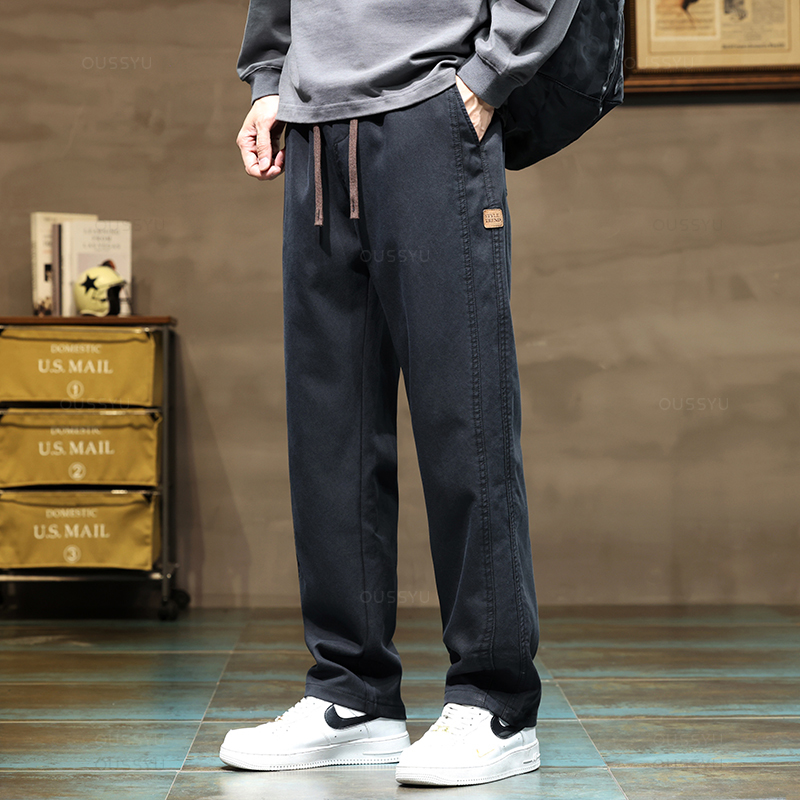 남성용 부드러운 리오셀 원단 바지, 두껍고 느슨한 스트 - Winter Clothing Brand 리뷰 및 가격