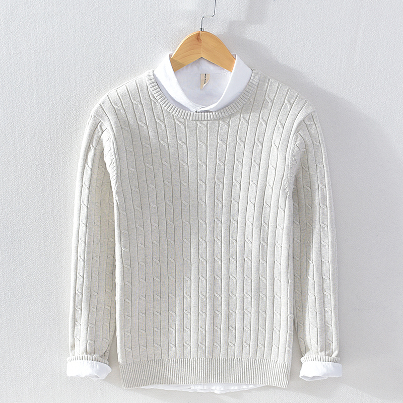 새로운 디자인 긴 소매 빨간색 코튼 스웨터 남자 솔리드 - Winter Clothing Brand 리뷰 및 가격