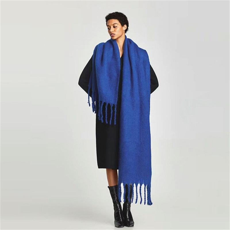 디자이너 브랜드 캐시미어 숄 및 랩 롱 태슬 파시미나  - Cashmere Scarf Wrap 리뷰 및 가격