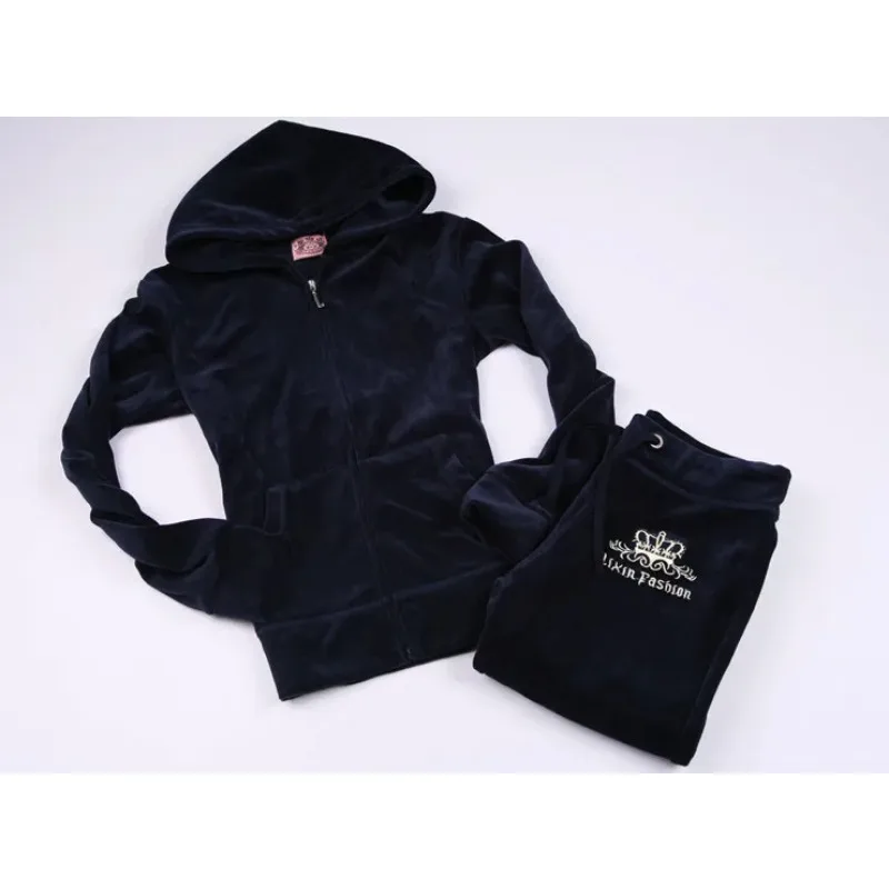JC 벨벳 운동복 여성용 브랜드 벨벳 재봉 세트, 여성 - Winter Clothing Brand 리뷰 및 가격