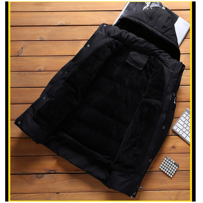 겨울 남성 두꺼운 따뜻한 파카 패션 남성 열 패딩 코트 - Winter Clothing Brand 리뷰 및 가격