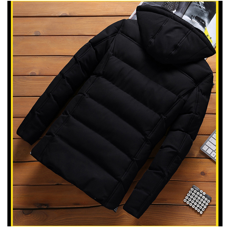 겨울 남성 두꺼운 따뜻한 파카 패션 남성 열 패딩 코트 - Winter Clothing Brand 리뷰 및 가격