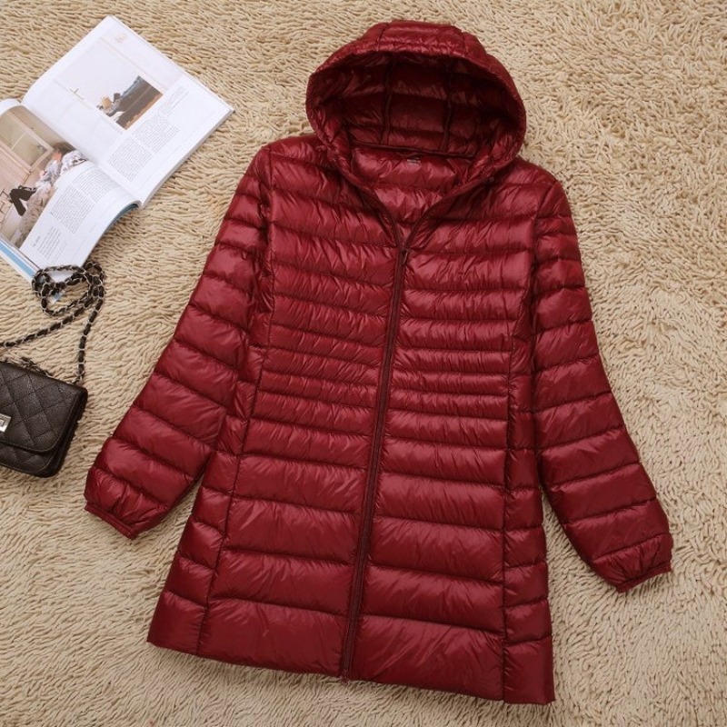 플러스 사이즈 5XL 6XL 7XL 여성용 후드 퍼퍼  - Winter Clothing Online 리뷰 및 가격