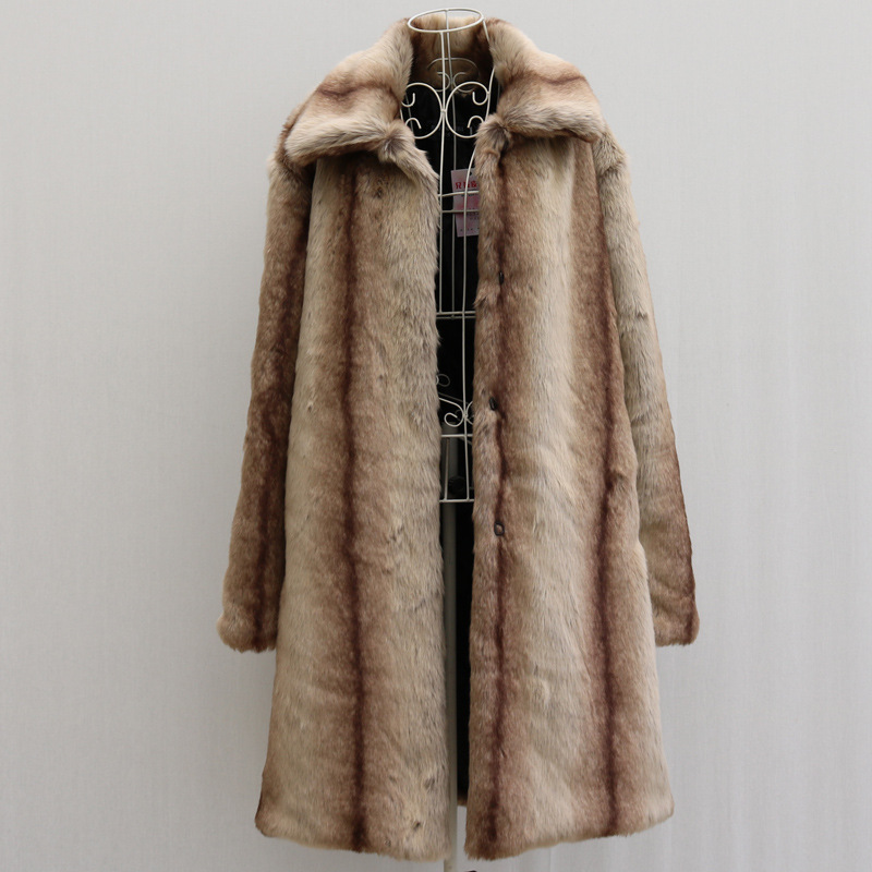 겨울용 롱 페이크 퍼 코트 남성용 두꺼운 따뜻한 퍼 코 - Winter Clothing Brand 리뷰 및 가격