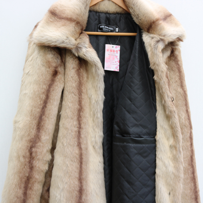 겨울용 롱 페이크 퍼 코트 남성용 두꺼운 따뜻한 퍼 코 - Winter Clothing Brand 리뷰 및 가격