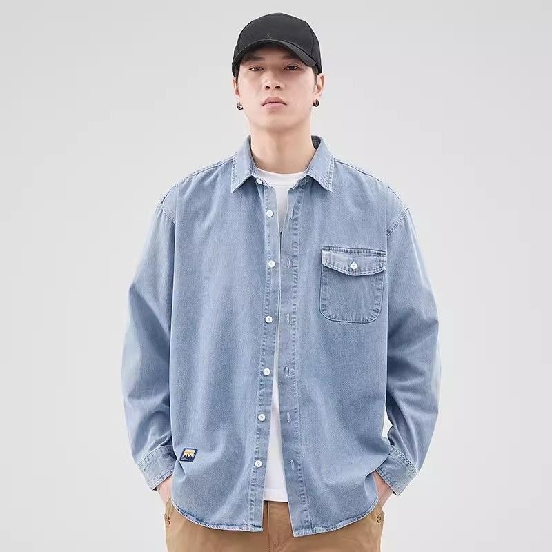 가을 버튼 남성 데님 재킷 럭셔리 오리지널 의류 신상  - Winter Clothing Brand 리뷰 및 가격