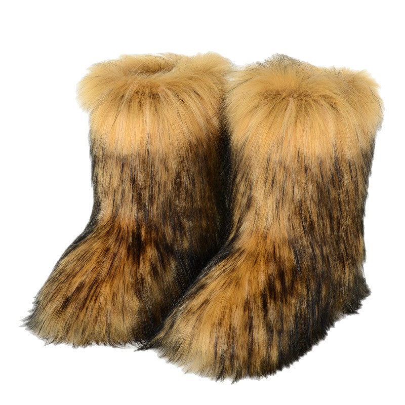 여성용 미드 튜브 겨울 스노우 부츠, 퍼 안감 따뜻한  - Snow Boot Fur Lined 리뷰 및 가격