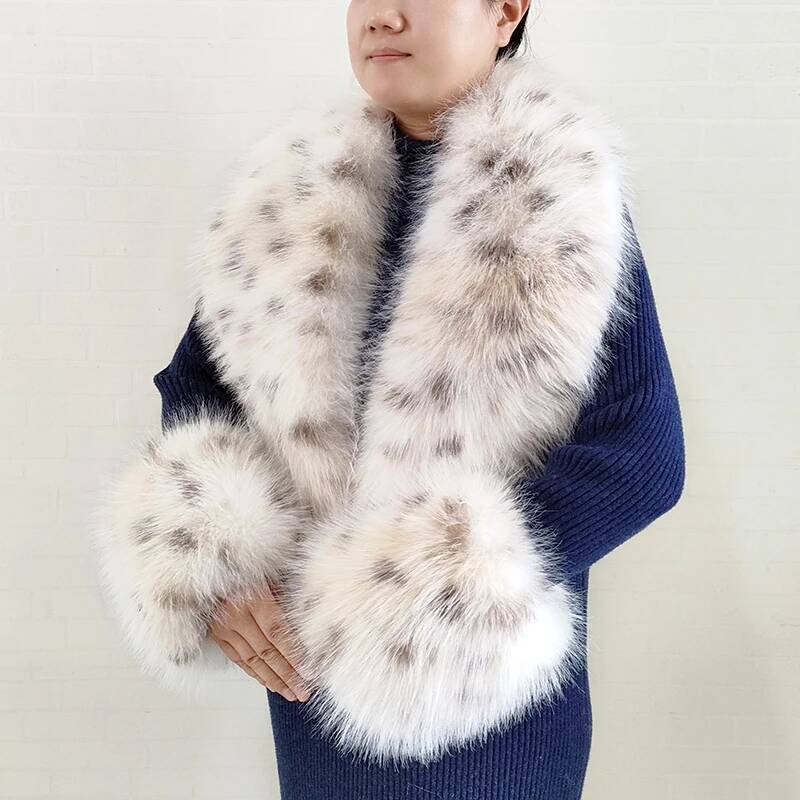 큰 사이즈 여성용 인조 여우털 스카프 겨울 재킷 따뜻한 - Winter Clothing Online 리뷰 및 가격
