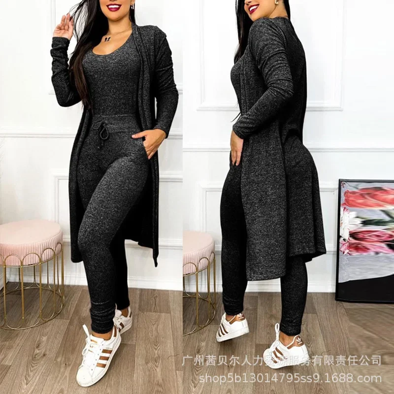2026 점프수트 & 코트 세트 가을 여성 드로스트링  - Winter Clothing Online 리뷰 및 가격