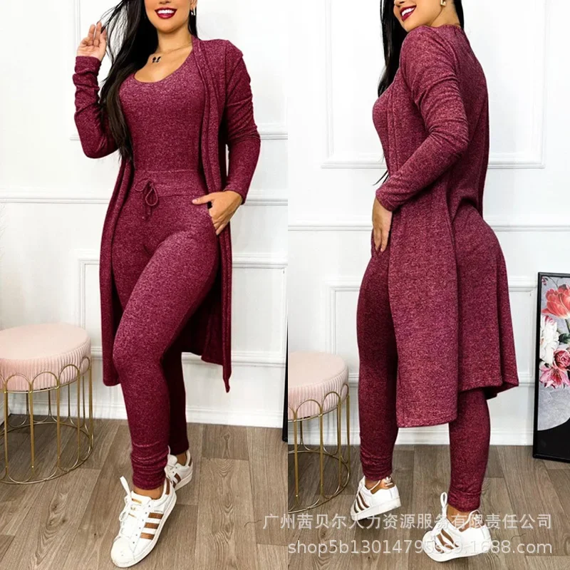 2026 점프수트 & 코트 세트 가을 여성 드로스트링  - Winter Clothing Online 리뷰 및 가격