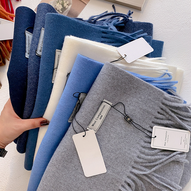 2024 여성용 겨울 양모 스카프 긴 따뜻한 캐시미어  - Cashmere Scarf Wrap 리뷰 및 가격